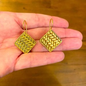 Addison Weeks Gold Wilson Earrings